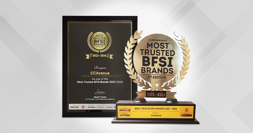 CCAvenue payment gateway felicitated amongst 'Most Trusted BFSI Brands 2023' CCAvenue payment gateway felicitated amongst 'Most Trusted BFSI Brands 2023'