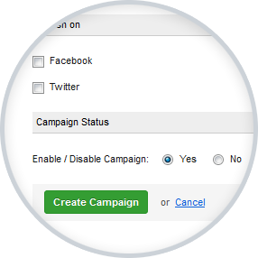 Create your Social Network In-stream Payments (S.N.I.P.) Campaign through the CCAvenue M.A.R.S. dashboard