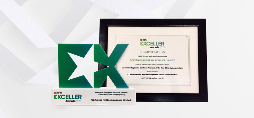 CCAvenue secures 'Innovative Payments Solutions Provider of the Year' title at the ETBFSI Exceller Awards 2023 CCAvenue secures 'Innovative Payments Solutions Provider of the Year' title at the ETBFSI Exceller Awards 2023
