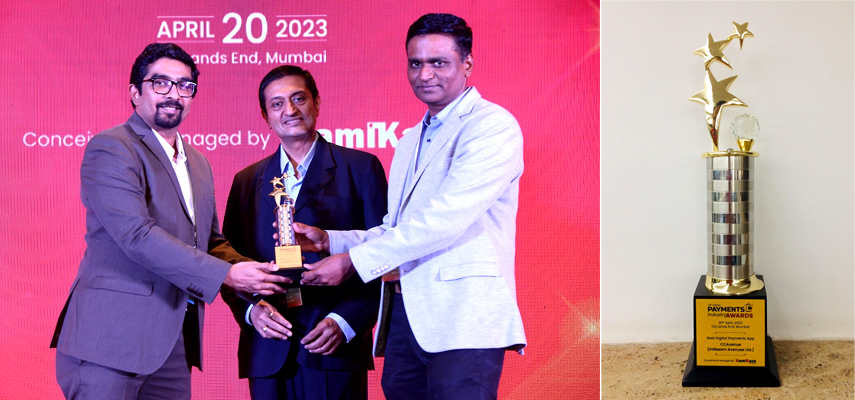 CCAvenue bags 'Best Digital Payments App of The Year' award for its Innovative Mobile App and TapPay solution at the Kamikaze B2B Media Awards CCAvenue bags 'Best Digital Payments App of The Year' award for its Innovative Mobile App and TapPay solution at the Kamikaze B2B Media Awards