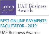 'UAE Business  - Best Online Payments Facilitator - 2019