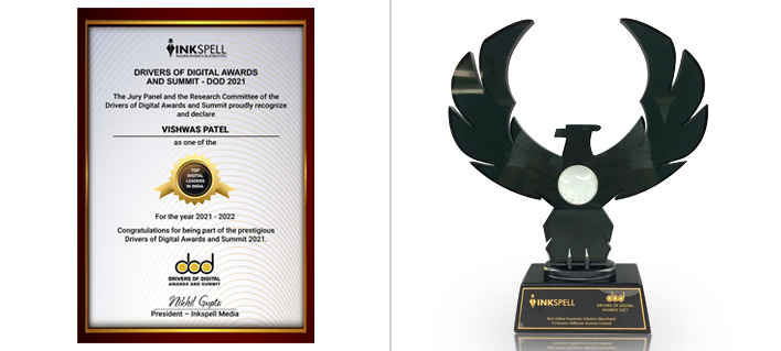 CCAvenue wins 'Best Online Payments Solution' title at the DOD Awards, Its founder Mr. Vishwas Patel declared 'Top Digital Leader' CCAvenue wins 'Best Online Payments Solution' title at the DOD Awards, Its founder Mr. Vishwas Patel declared 'Top Digital Leader'