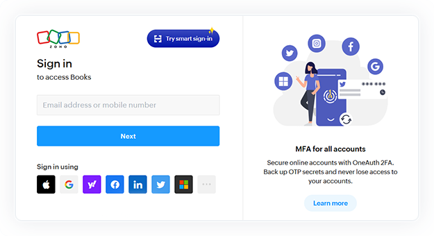 The customer opens the invoice via the link or from the customer portal The customer opens the invoice via the link or from the customer portal